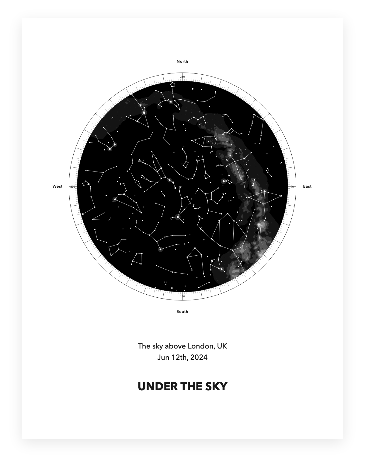 Classic Star Map